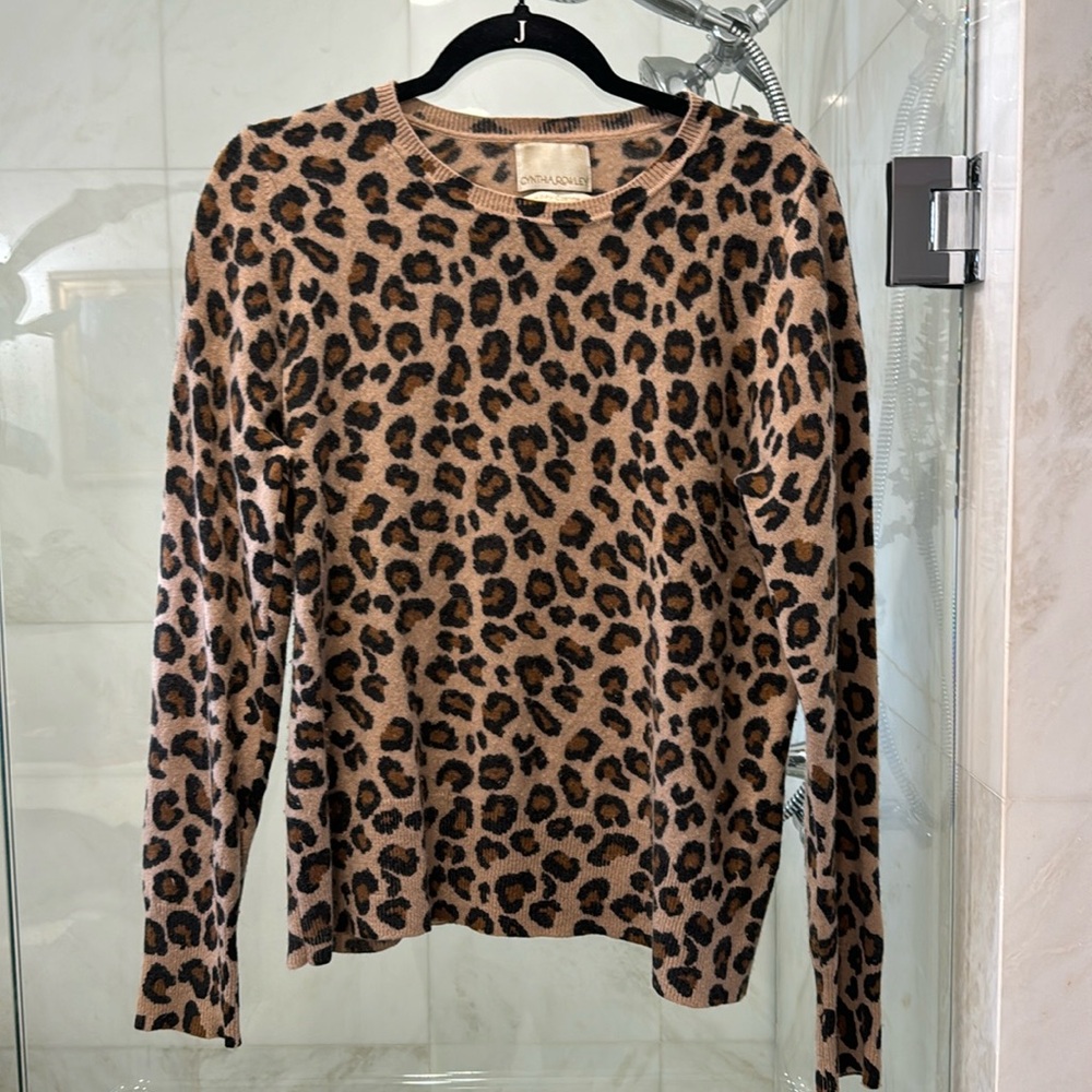Cynthia Rowley XL cashmere sweater
